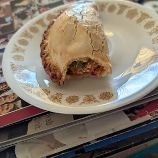 Spanish empanada filling