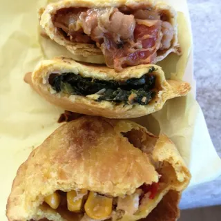 Vegan Kale and Butternut Squash Empanada