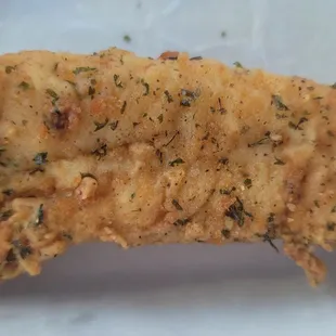 Awesome herb breading on the cod