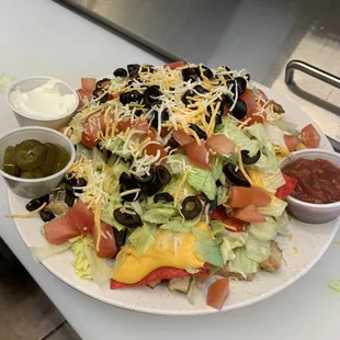 Nacho platter