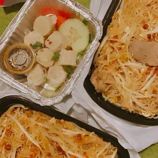 Shumai, Pad Thai