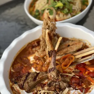 4.21.21 Massaman Lamb Rotti and Lak sa