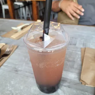 guava lemonade boba