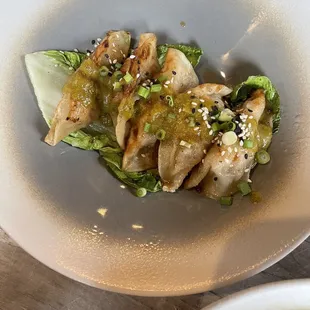 Pork Gyoza dumplings