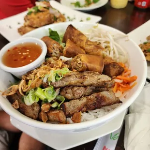 Pork and Egg roll Vermicelli