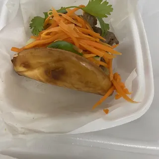 Grilled Lemongrass Beef Bacos