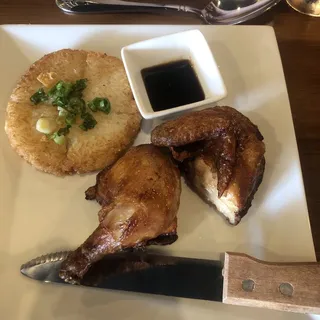 Cornish Hen & Rice Cake