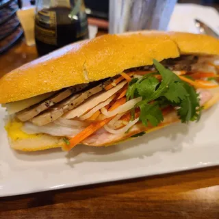Traditional Banh Mi Sandwich