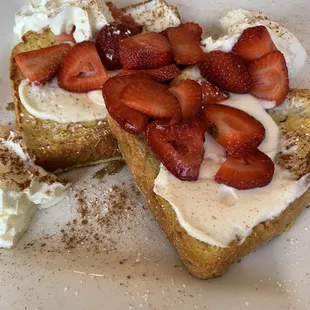 Strawberry Cheesecake French Toast