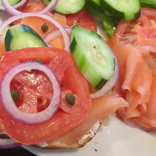 Lox platter