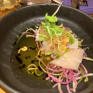 Hamachi Crudo