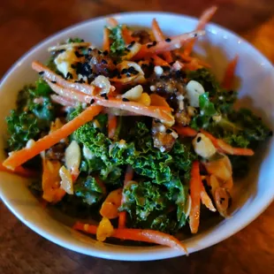 Syrian Kale Carrot Salad