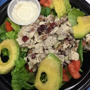 Pecan Cranberry Chicken Salad