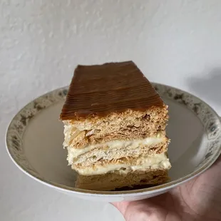 Napoleon with Milk Caramel