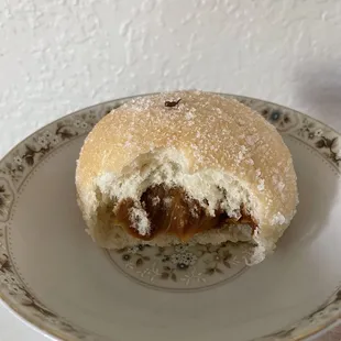 Bomboloni with Milk Caramel