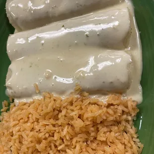 Shrimp enchiladas! Yum!!