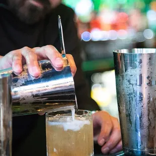 High end mixology