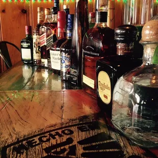 Now serving hard liquor