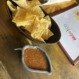 Salsa and Chips