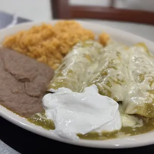 Chicken Enchiladas Verdes