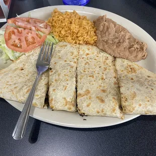 Quesadilla Plate