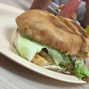 Torta de chile verde