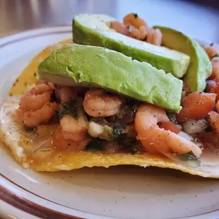 Ceviche tostadas