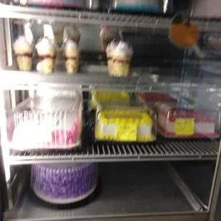 They also do cakes and parfaits