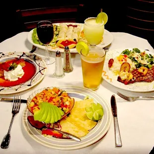 Entrees and Full Bar