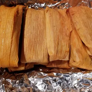 Pork tamales.