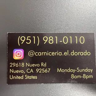 New ownership and contact info.