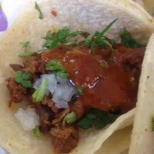 Al Pastor Taco.