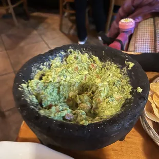 8 oz. Guacamole and Chips