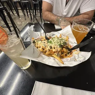 Kimchi Fries w/protein