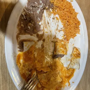 My meal that I was devouring.