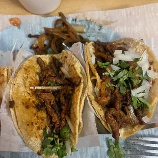Tacos onions or stale?