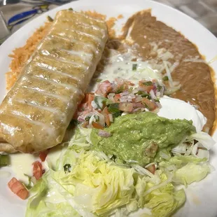 Beef Chimichanga
