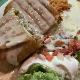 Carnitas Chimichanga