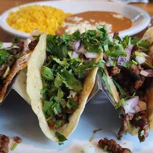 Street Tacos - steak