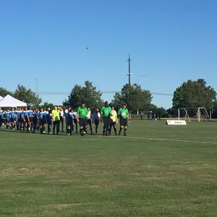 Morning walk on Davis Legacy vs Blues FC