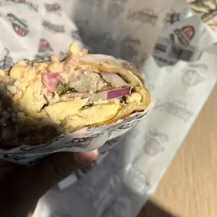 Banh Mi Breakfast Burrito
