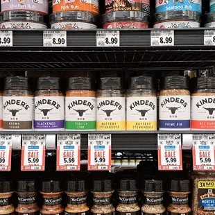 Kinder&apos;s rubs