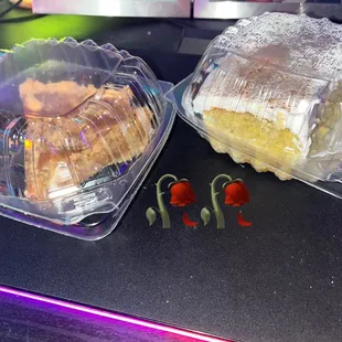 Chai pie and tres leche cake