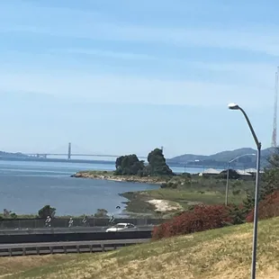 a view of the san francisco bay