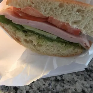 Turkey pesto