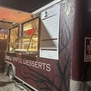 Cute cookie truck