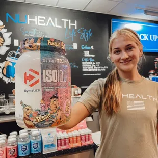 We offer the best selection of supplements selected by our highly trained staff.