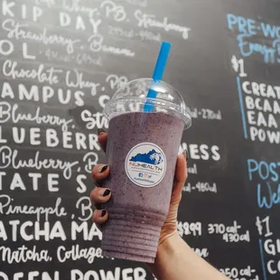 Our protein smoothies are made with fresh frozen fruits with at least 25 grams of protein, no syrups, sugar or extra additives.