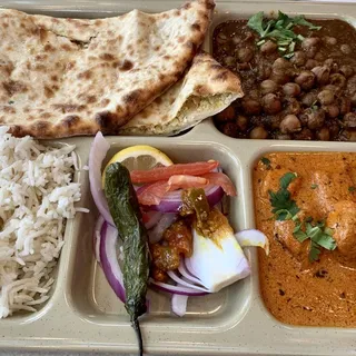 Amritsari Kulcha & Chole Platter