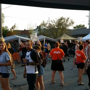 Black lives matter protest